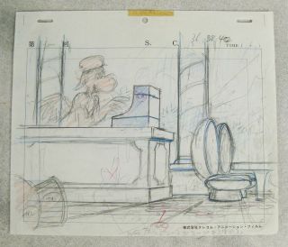 Disney Wuzzles Storyboard Drawing In The Money 