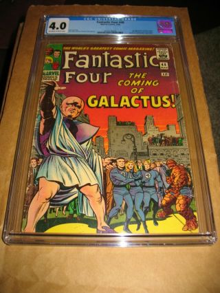 Fantastic Four 48 Cgc 4.  0 Marvel 1st Appearance Of Silver Surfer & Galactus