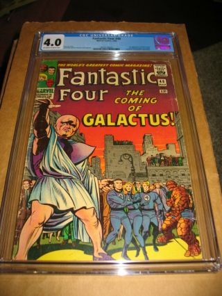 Fantastic Four 48 CGC 4.  0 Marvel 1st Appearance of Silver Surfer & Galactus 2
