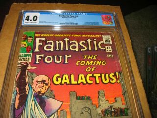 Fantastic Four 48 CGC 4.  0 Marvel 1st Appearance of Silver Surfer & Galactus 3