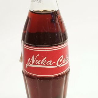 Nuka Cola With Coca Cola Cap Glass Bottle Full Fallout Game