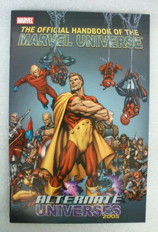 Official Handbook Of The Marvel Universe Alternate Universes Htf Nm 9.  4 2005