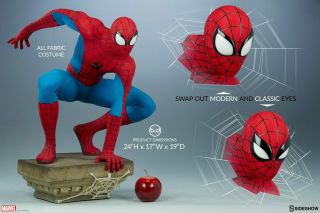Sideshow Spider - Man Legendary Scale Bust Statue Marvel Premium Figure Exclusive