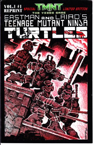 Mirage Teenage Mutant Ninja Turtles Tmnt Video Game Edition 2007 1 Gamestop Fn,