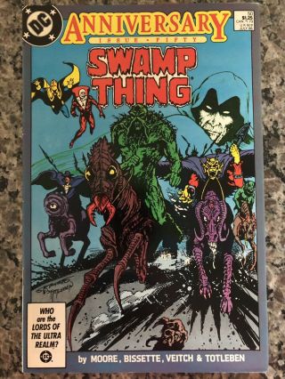 Swamp - Thing 50 1st Justice League Dark