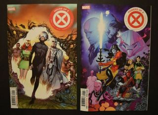 House X 1 & Powers Of X 1 Regular Covers Nm See Scans Marvel Comics 2019