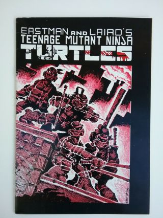 Teenage Mutant Ninja Turtles 1,  2,  3,  4 (1984,  Mirage) All First Printings.