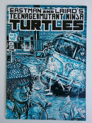 Teenage Mutant Ninja Turtles 1,  2,  3,  4 (1984,  Mirage) All First Printings. 3