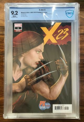 Sdcc Px Exclusive - X - 23 1 - Cbcs (cgc) 9.  2 - Choi Kinney Cover - 1st Print