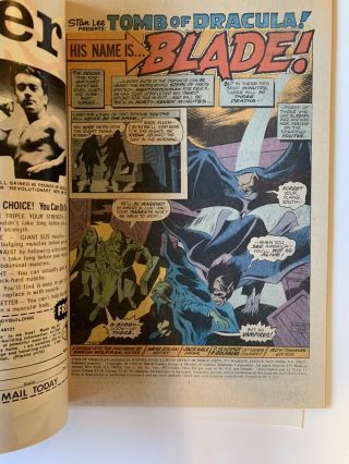 Tomb of Dracula 10 (Jul 1973,  Marvel) 6