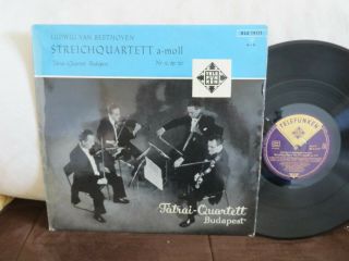 Beethoven - String Quartet No.  15 Tatrai Quartet Telefunken Ble 14111 Rare