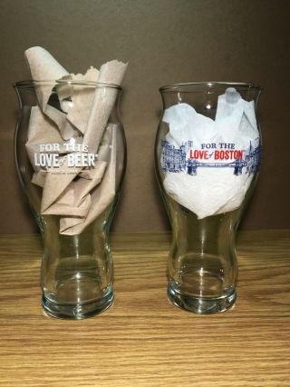 Sam Adams Set Of 2 Perfect Pint For The Love Of Beer Sensory Glasses 16 Oz 5