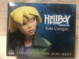 Hellboy Animated Kate Corrigan.  Mini Bust Limited Edition 484/of 1200