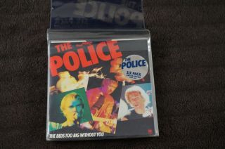 The Police Six Pack (a&m Ampp 6001 6 X 7 " Single.  Blue Vinyl 1980) Sting.