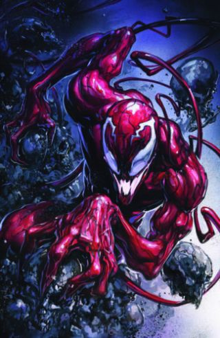 Web Of Venom Funeral Pyre 1 Crain Virgin Variant Carnage Ltd 600 W/coa Vf/nm