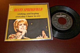 Dusty Springfield Wishing And Hoping 1964 Mexico 7 " 45 Unique Ps Funk Soul