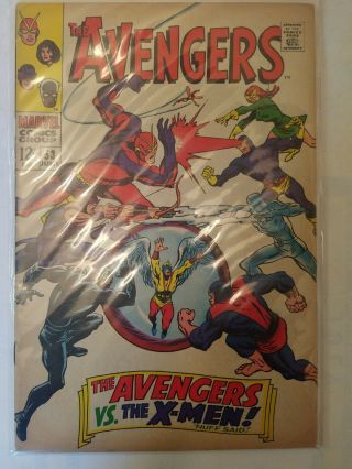 The Avengers 53 Vg,  4.  5 Marvel Comics