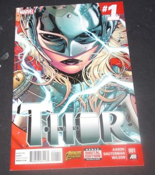 Marvel Comics Thor 1 Jane Foster