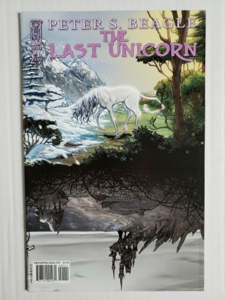 The Last Unicorn 1 April 2010 1st Printing Idw Peter S Beagle Fn/vf