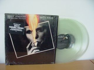 David Bowie " Ziggy Stardust Soundtrack " Clear Vinyl Double Lp (rca Cpl2 - 4862)