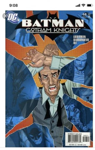 Cliff Chiang Art Batman Cover Gotham Knights 68 Hush Cover 2