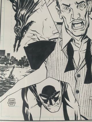 Cliff Chiang Art Batman Cover Gotham Knights 68 Hush Cover 3