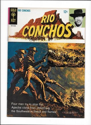 Rio Conchos [1964 Fn - Vf] Richard Boone Photo Cover