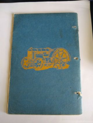 1935 Ford Motor Co.  Fordson Tractor Parts Price List 2