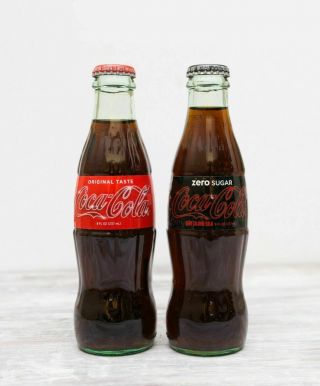 2019 Stranger Things Season 3 Coca - Cola & Coke Zero Bottle Set With Promo Box 2