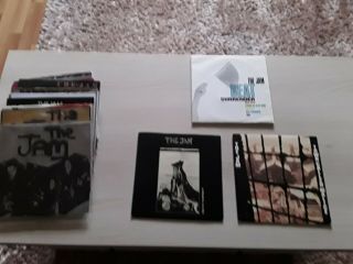 PUNK / MOD.  THE JAM FULL UK SINGLES ALL 18 INCLUDES 2 IMPORTS IN PIC COVERS 2