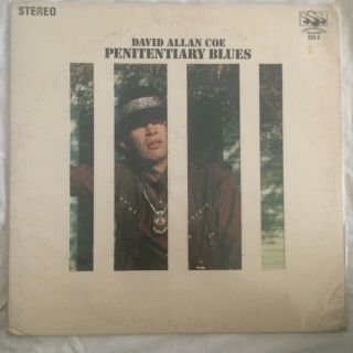 Very Rare - David Allan Coe 1st Press/1st Album 33 Penetentiary Blues,  Sss