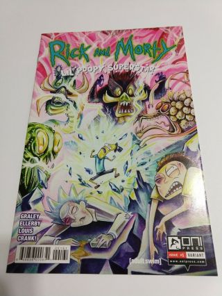 Rick And Morty Poopy Superstar 1 Hastings Variant,  1 - 6 Set And Variants