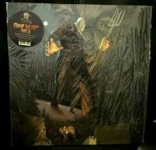 FRIDAY THE 13TH Part II 2 Soundtrack LP JASON SACK Colored VINYL Waxwork Records 3