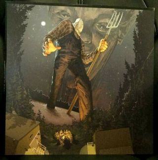 FRIDAY THE 13TH Part II 2 Soundtrack LP JASON SACK Colored VINYL Waxwork Records 5