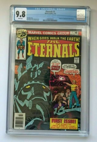 Eternals 1 - Cgc 9.  8 1st Appearance Of The Eternals 1976 Marvel Mcu Movie