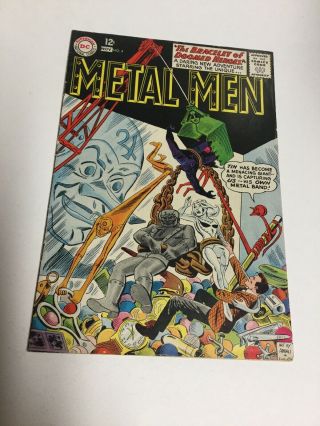 Metal Men 4 Vg/fn Very Good/fine 5.  0 Dc Comics Silver Age
