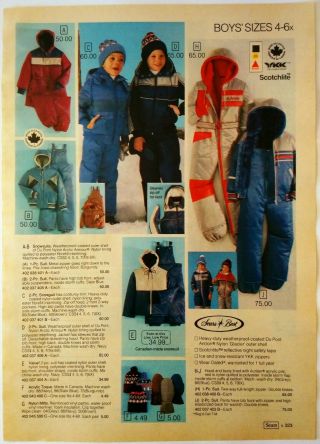1984 Vintage Paper Print Ad Fashion Snowsuits Shirt Vest Bikini Briefs Underwear
