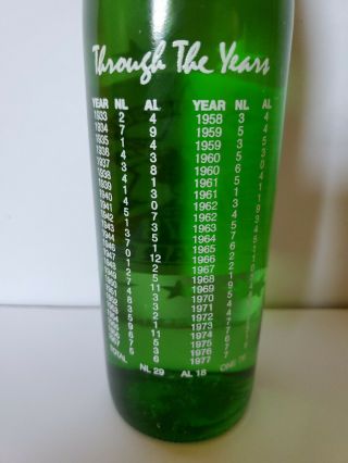 1978 FULL 16 OZ 7UP Commemorative Bottle San Diego Padres All Star Game 4
