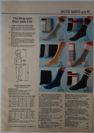 1982 Vintage Paper Print Ad Fashion Sport Socks Briefs Underwear Nhl Official