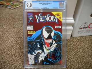 Venom Lethal Protector 1 Cgc 9.  8 Marvel 1993 1st Solo Series White Pg Movie