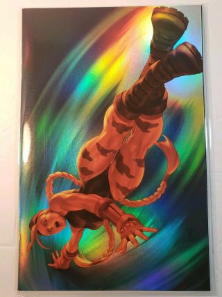 Street Fighter 11 Special Power Foil Variant Cammy Jo Chen 2004 Udon/capcom