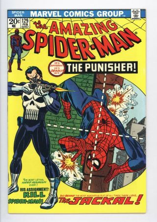 Spider - Man 129 Vol 1 Almost Perfect 1st App Of The Punisher