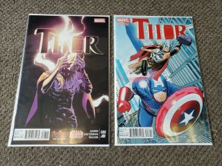 Thor 8 Jane Foster Revealed As Lady Thor (2015) 1st Print,  Nyc Variant Nm