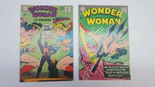 Dc " Wonder Woman " 171 And 177 1967 And 1968 Comic Books