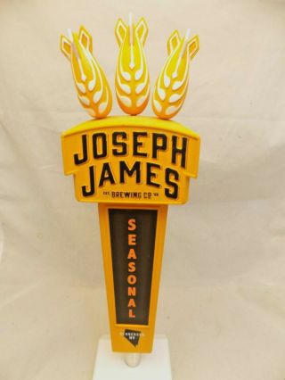 Rare Joseph James Brewing Seasonal Beer Tap Handle 11 "