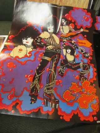 KISS LP PAUL STANLEY SOLO 1ST PRESS COMPLETE W/ POSTER INSERT & inr ' 78 NM rare 3