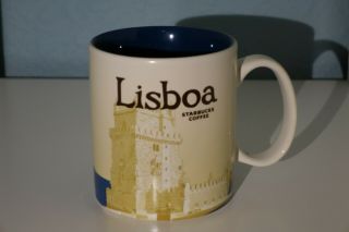 Starbucks Lisboa Portugal Mug Global Icon Series 16oz
