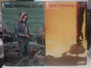 Walking Dead 193 Final Issue And 192 Death Of Rick Grimes First Print Set