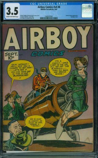 Airboy Comics Vol 4 8 Cgc 3.  5