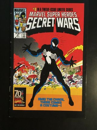 Marvel Heroes Secret Wars 8 (2009 Hasbro Af Insert) 8 Htf Comic Vg/f